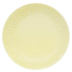 Confetti desserttallerken 21 cm lemon