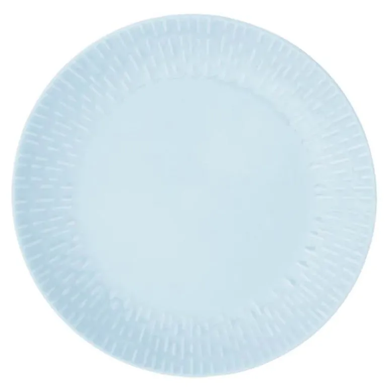 Confetti frokosttallerken 24 cm aqua