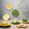 Confetti frokosttallerken 24 cm olive