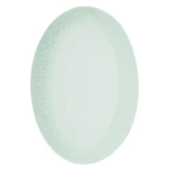 Confetti ovalt fat 36x25,5 cm pistachio
