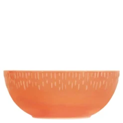Confetti salatskål 23 cm apricot