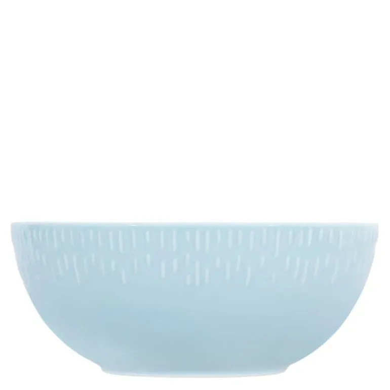 Confetti salatskål 23 cm aqua