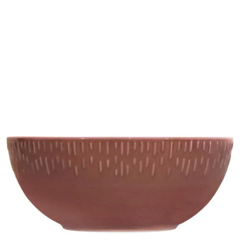 Confetti salatskål 23 cm bordeaux