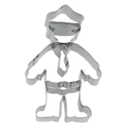 Cookie Cutters pepperkakeform politi 8 cm rustfritt stål