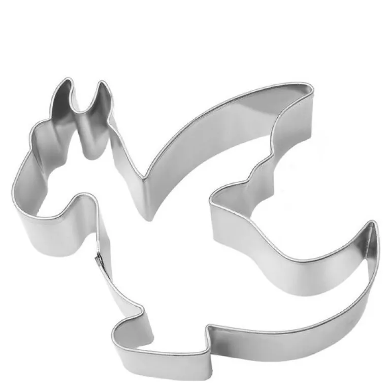 Cookie Cutters pepperkakeform drage 7 cm rustfritt stål