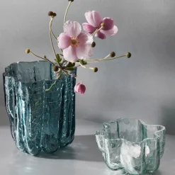 Crackle lyslykt 5,8 cm sirkulær