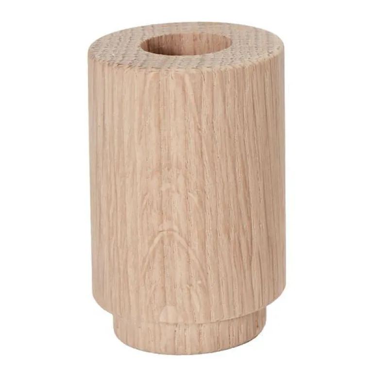 Create Me lysestake H7,5 cm lys eik