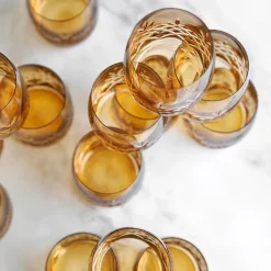 Crispy Aqua vannglass 23 cl 2 stk citrine