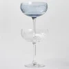 Crispy Gatsby champagneskål 30 cl 2 stk sapphire