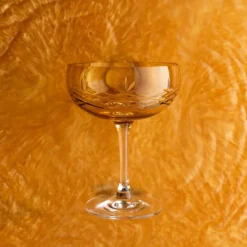 Crispy Gatsby champagneskål 30 cl 2 stk citrine