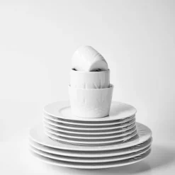 Crispy Porcelain krus 28,5 cl 2 stk hvit