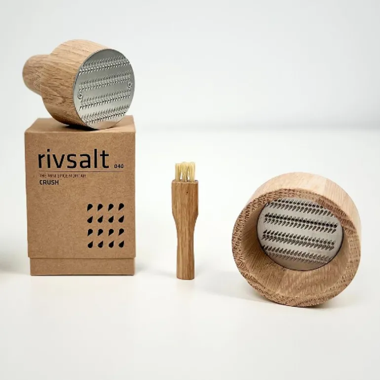 Crush 040 krydderkvern mini eik