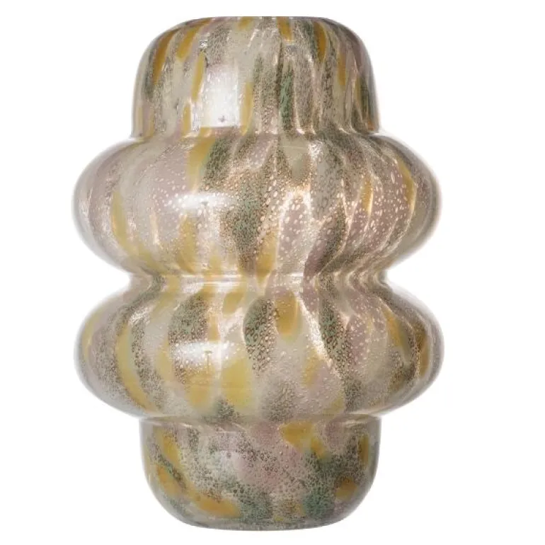 Curlie vase 30 cm multi