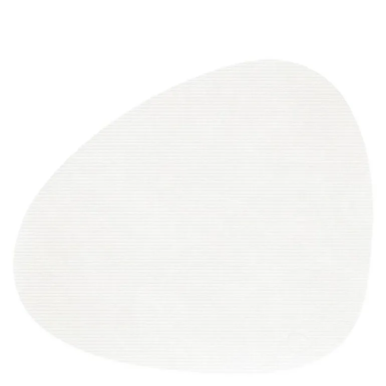 Curve Corduroy spisebrikke 37x44 cm Pure White