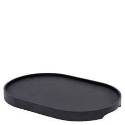 CurveLine serveringsbrett anti-slip 39x26 cm svart