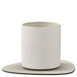 Curve Nupo glassbrikke 11x13 cm oyster white