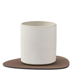 Curve Nupo glassbrikke 11x13 cm truffle