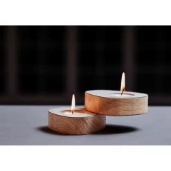 Curve Nupo telysholder 8x10 cm 2 stk antrasitt