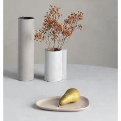 Curve Stoneware frokosttallerken 22x19 cm sand