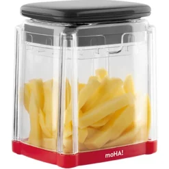 Cutbox pommes frites- og grønnsakskutter grå