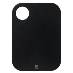 CUT-IT brød- og smørbrett 18,5 cm cellulose svart