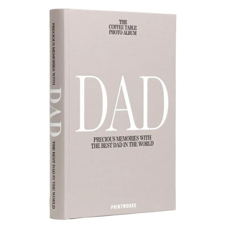 Dad fotobok grå