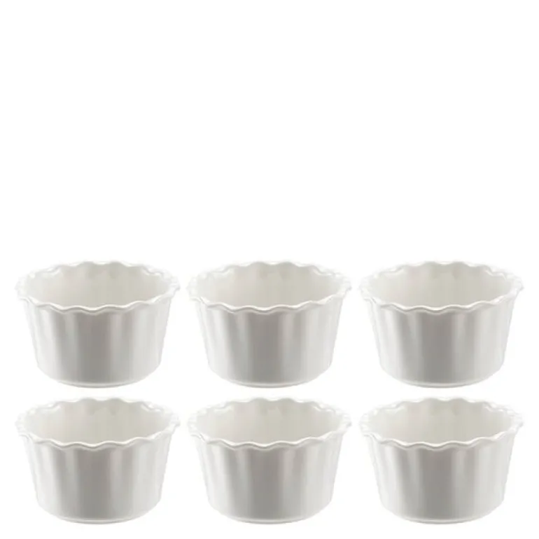 Daily Use crème brûlée former 6 stk 10 cm 20 cl hvit
