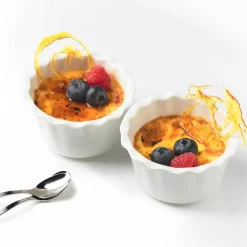 Daily Use crème brûlée former 6 stk 10 cm 20 cl hvit
