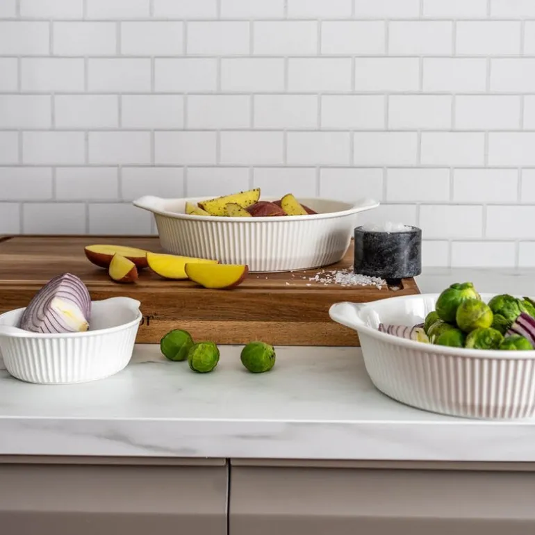 Daily Use ildfast form sett 3 deler hvit