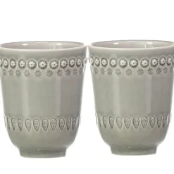 Daisy krus 35 cl 2 stk soft grey