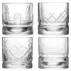 Dandy whiskeyglass 30 cl 4 stk assorterte motiver