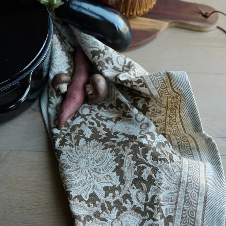 Dante serviett 45x45 cm mørkegrønn