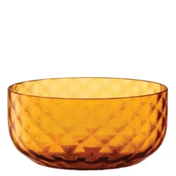 Dapple skål 12 cm sun amber