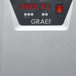 Dehydrator DA506 6 plater stål/svart