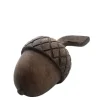 Dekorasjon nøtt 6 cm mangotre