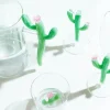 Desert Plants vannglass 30 cl  kaktus matt grønn