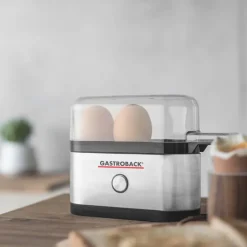 Design mini eggkoker sølv