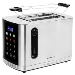 Digital brødrister TO-132888 2 skiver 800W rustfritt stål