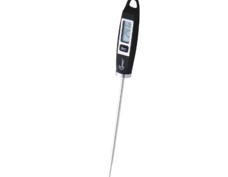 Digitalt termometer svart