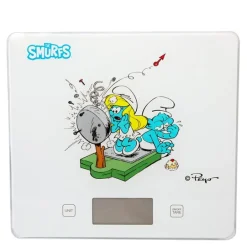 Digital vekt 5 kg Smurfene hvit