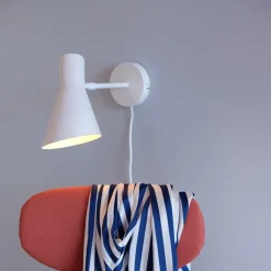 DL12 vegglampe 20 cm hvit