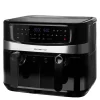 Dobbel airfryer 10L svart