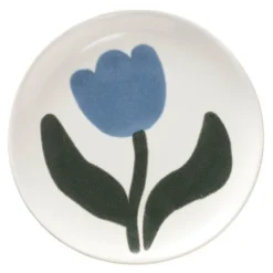 Dora tallerken 15 cm Dusty Blue/Agave Green