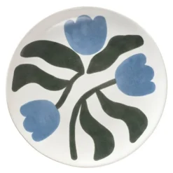 Dora tallerken 26 cm Dusty Blue/Agave Green