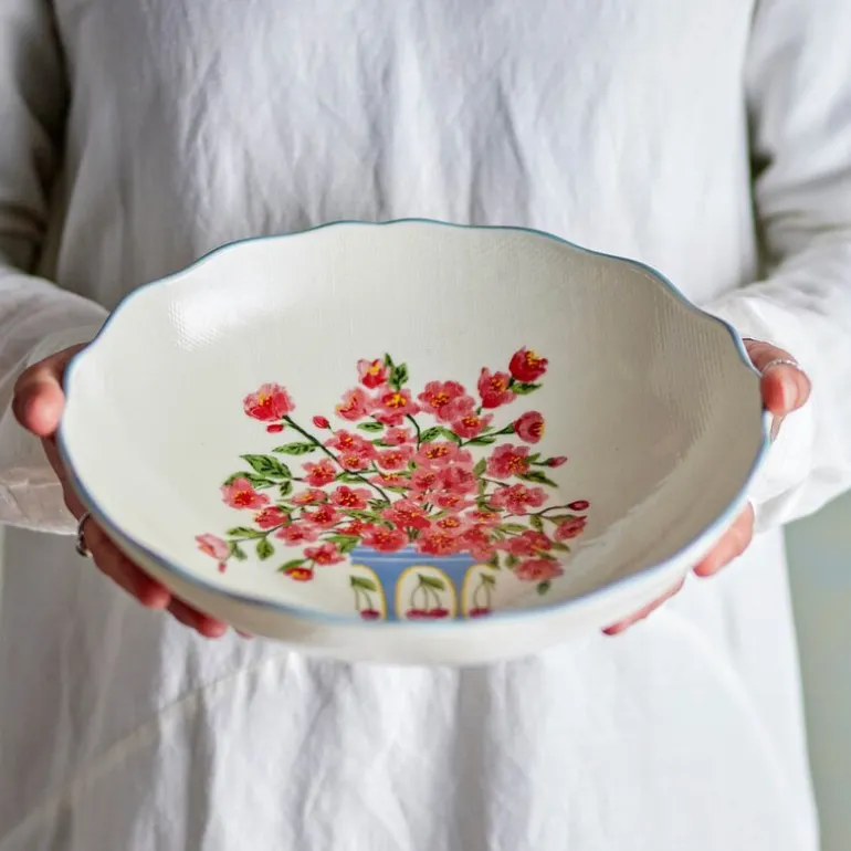 Dorothy serveringskål 28x6,5 cm blå