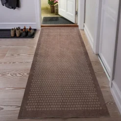 Dot gulvmatte 200x90 cm beige