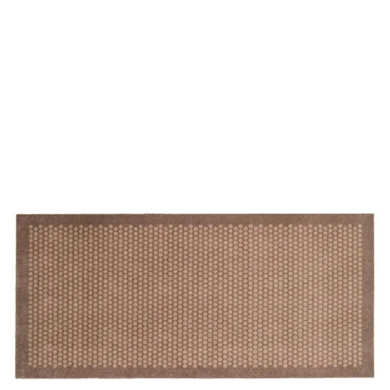 Dot gulvmatte 200x90 cm beige