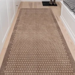 Dot gulvmatte 200x90 cm beige