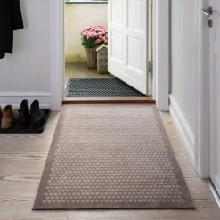 Dot gulvmatte 130x90 cm beige