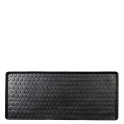 Dot sko- og støvelbrett 88x38x3 cm svart